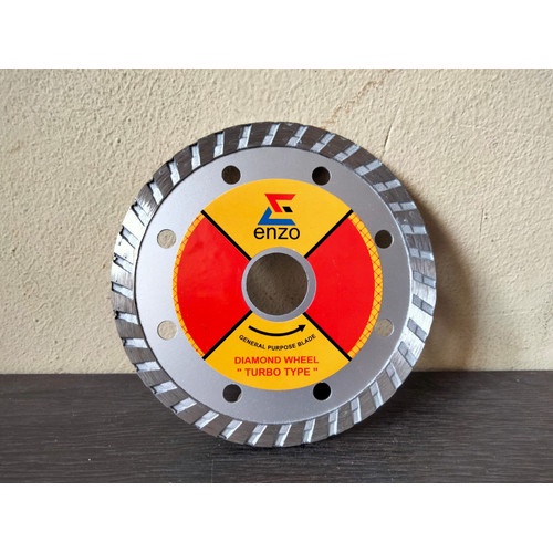 Diamond Wheel ENZO Turbo 110mm - Pisau potong Keramik Type Turbo 4&quot;