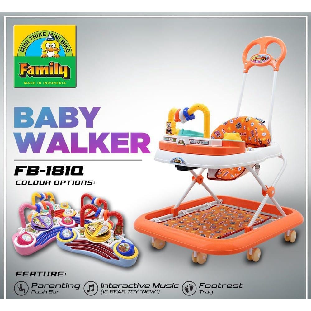 Family  FB181Q Baby Walker - Alat Bantu Jalan Bayi