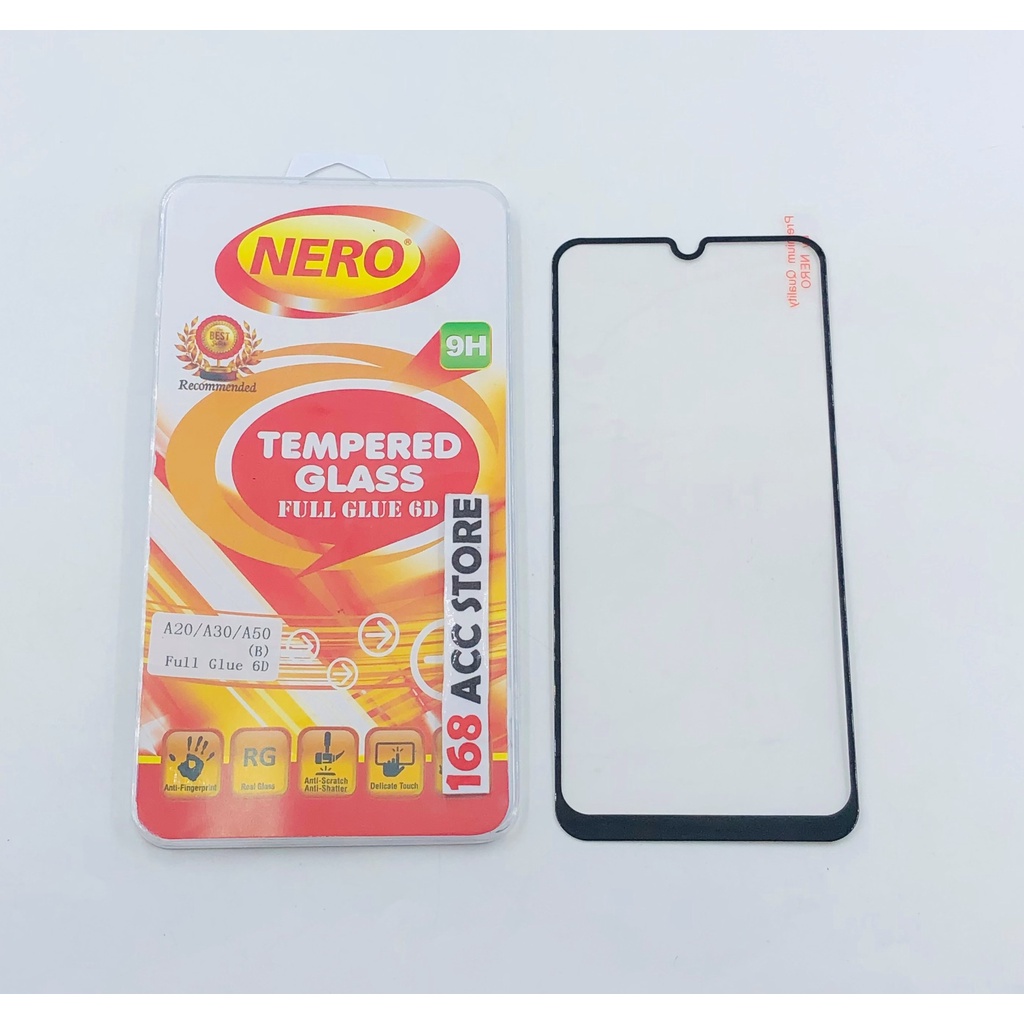 TEMPERED GLASS SAMSUNG A50 / A30S / A50S  FULL GLUE / TEMPERED GLASS SAMSUNG A50 FULL