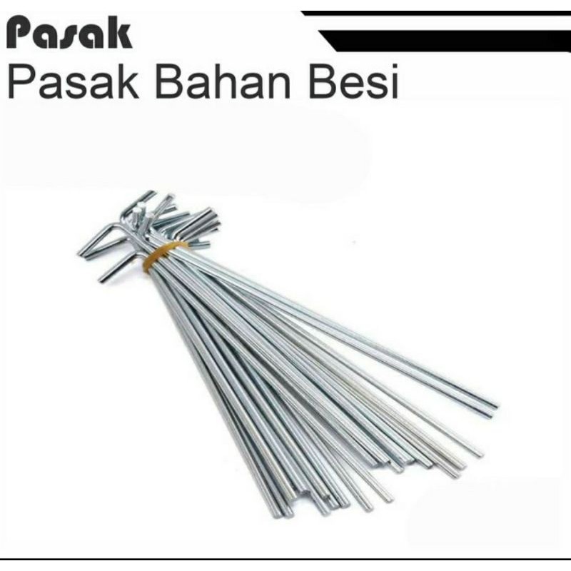 Pasak tenda camping diameter 3 mm Panjang 17 Cm Pasak Tenda Dome Pasak Tenda Gunung