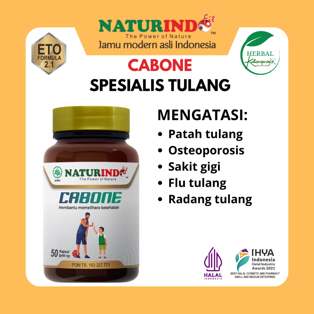 Cabone Obat Patah Tulang Nutrisi Tulang Mmempercepat Penyembuhan Patah Tulang Retak Tulang Flu Tulan