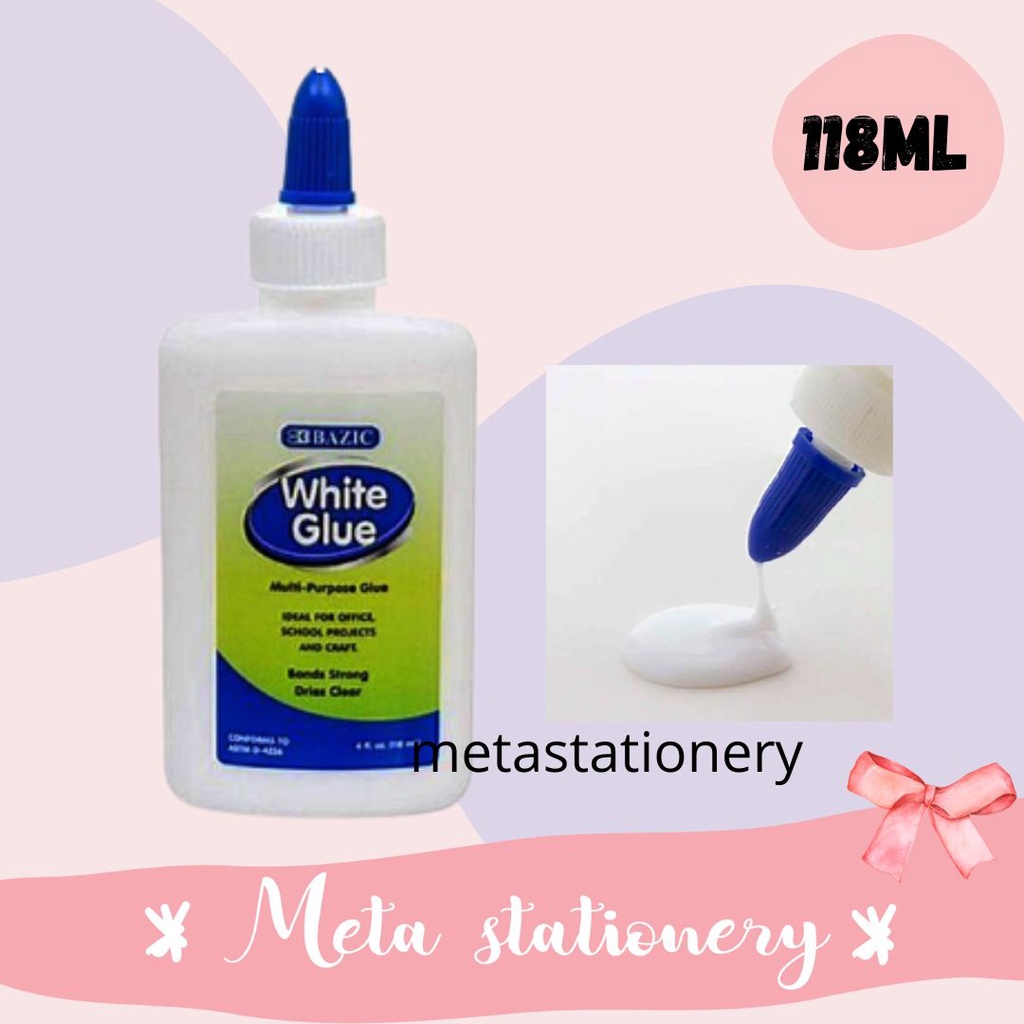 

Lem Putih / White Glue Bazic 118gr