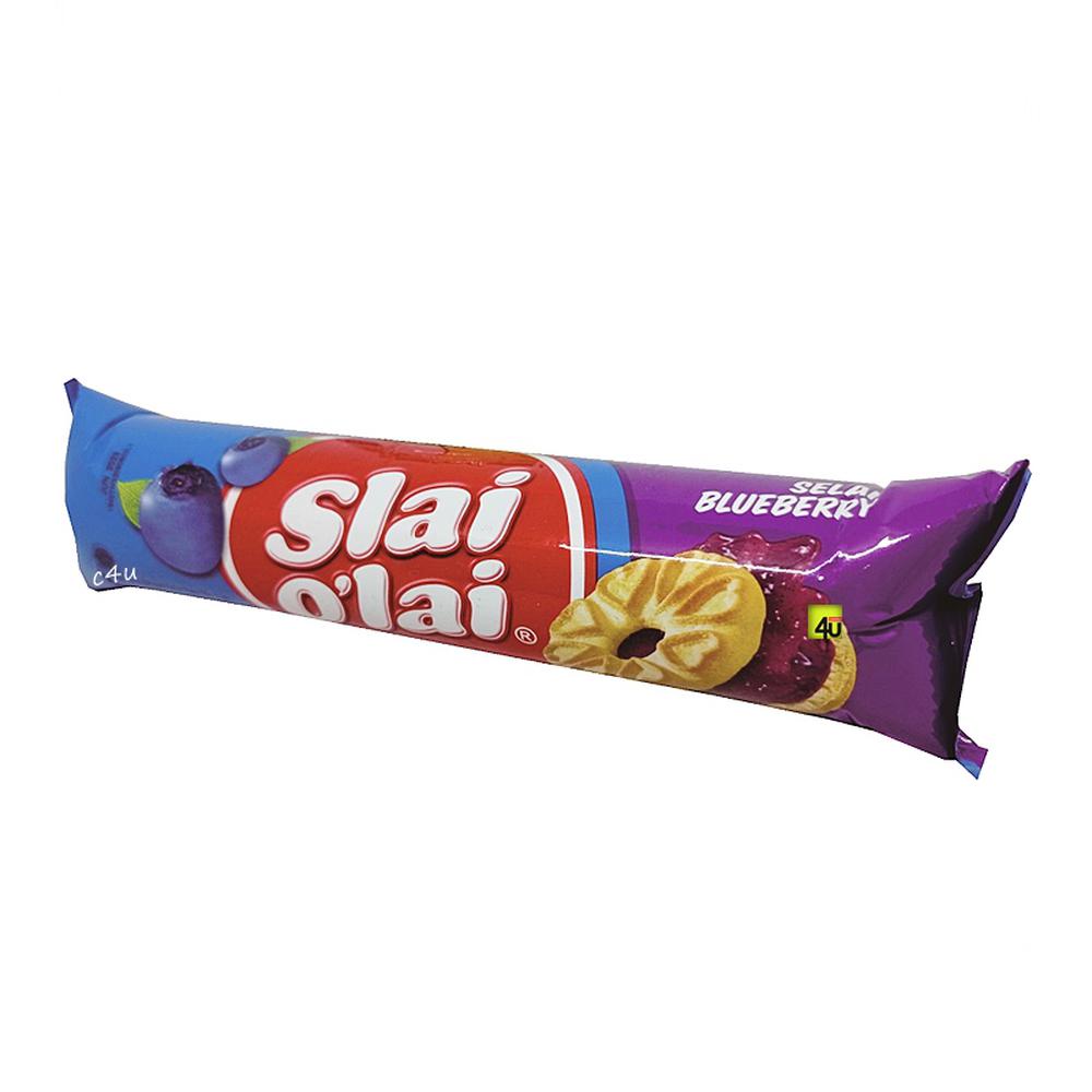 

ROMA Biscuit Susu + Selai Slai O'lai Blueberry Pack 128gr