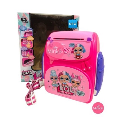 

Mainan Backpack Lol - Celengan Atm Saving Box - Mainan Brankas Atm