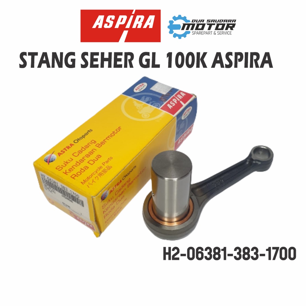 STANG SEHER ASPIRA GL 100K CONNECTING ROD KIT APLIKASI MOTOR GL 100K/ CB 100