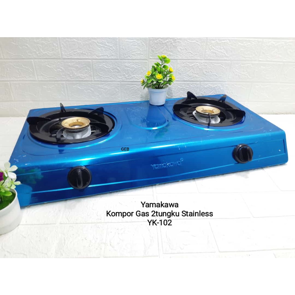 Kompor Yamakawa 2 Tungku YK 102 / Kompor Gas Yamakawa