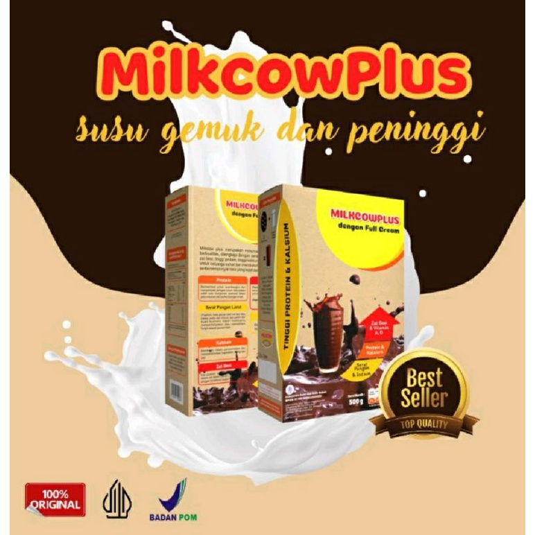 

Milkcow Plus 500 Gram Gemuk dan Tinggi Menambah Nafsu Makan