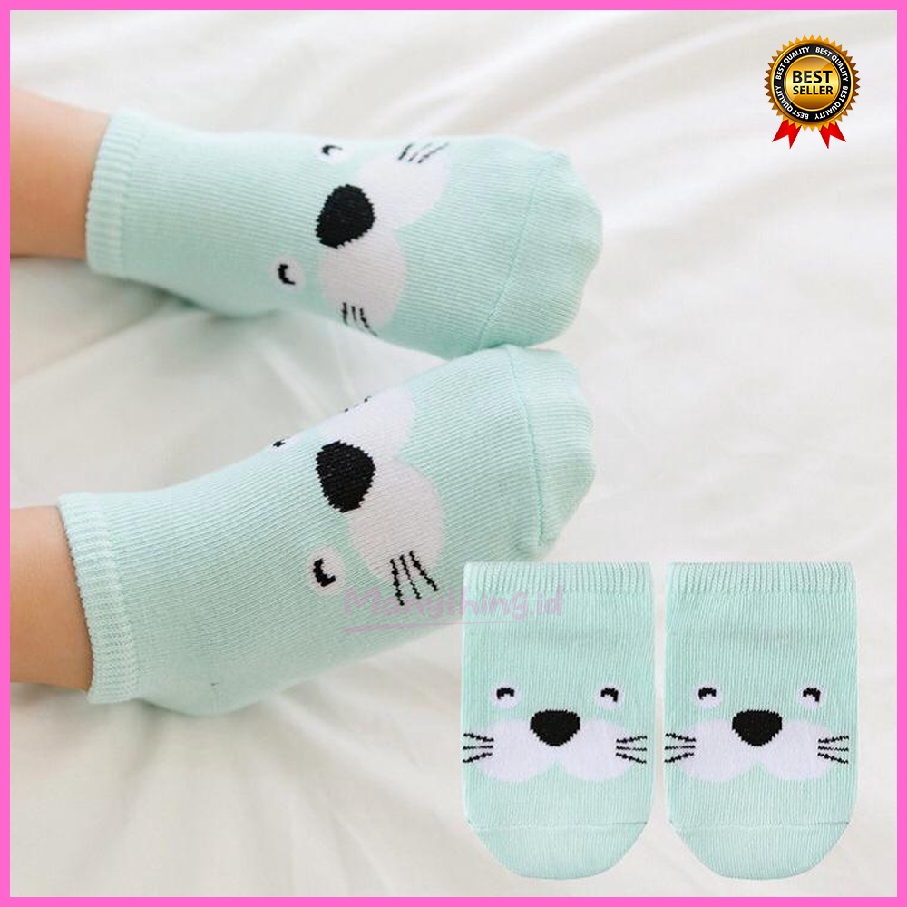 Kaos kaki bayi / kaos kaki anak / kaos kaki anti slip CUTE ANIMAL / baby socks / Kaos Kaki Penghangat / Karakter Lucu / Warna Warni / Kaos Kaki Import