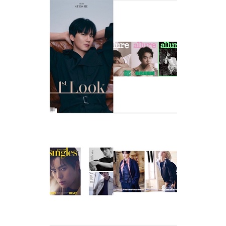 PO OFFICIAL Magazine Korea Beauty+ Cosmopolitan Esquire Marie Claire Allure Singles W Korea Noblesse