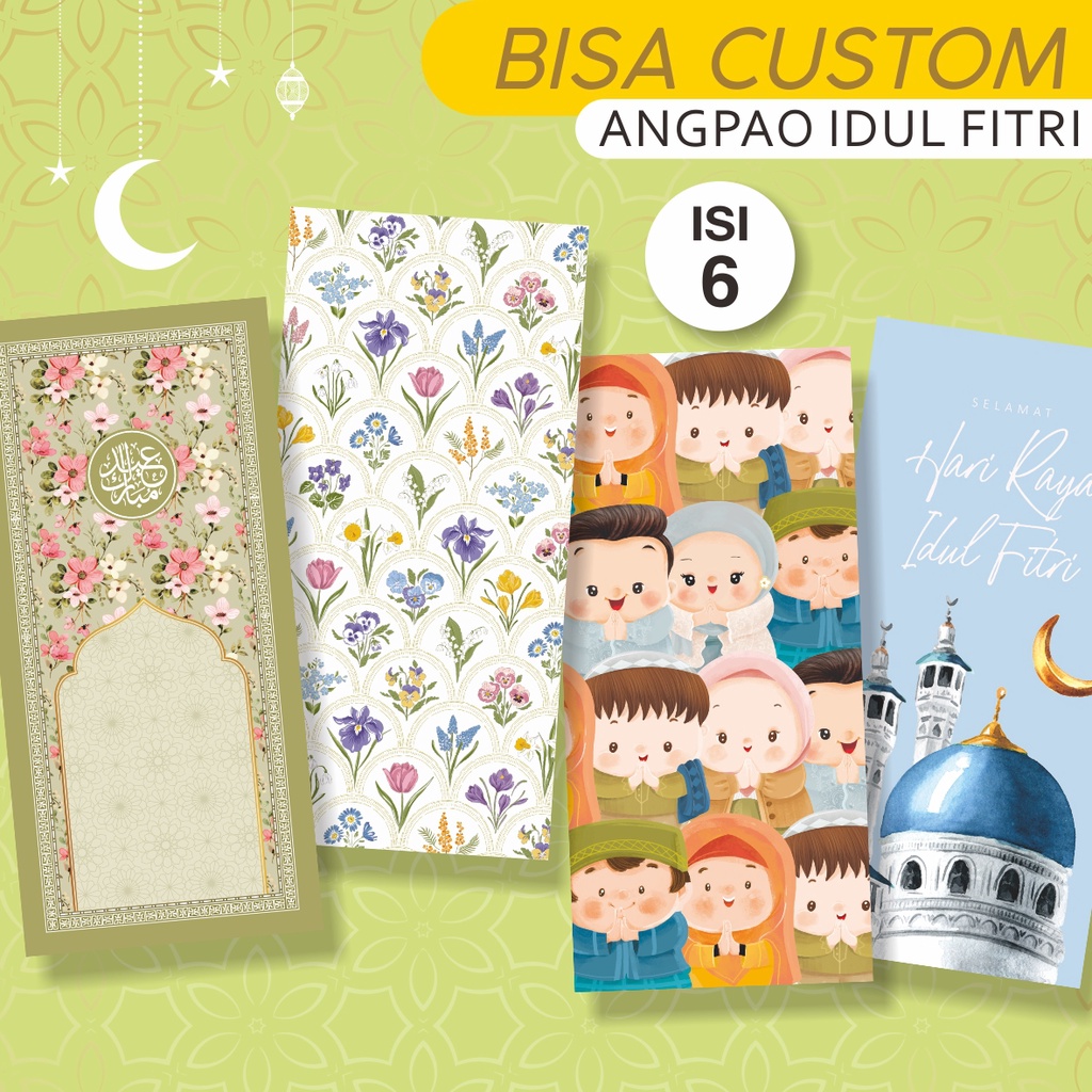 

Amplop Lebaran Angpao Idul Fitri Custom Nama