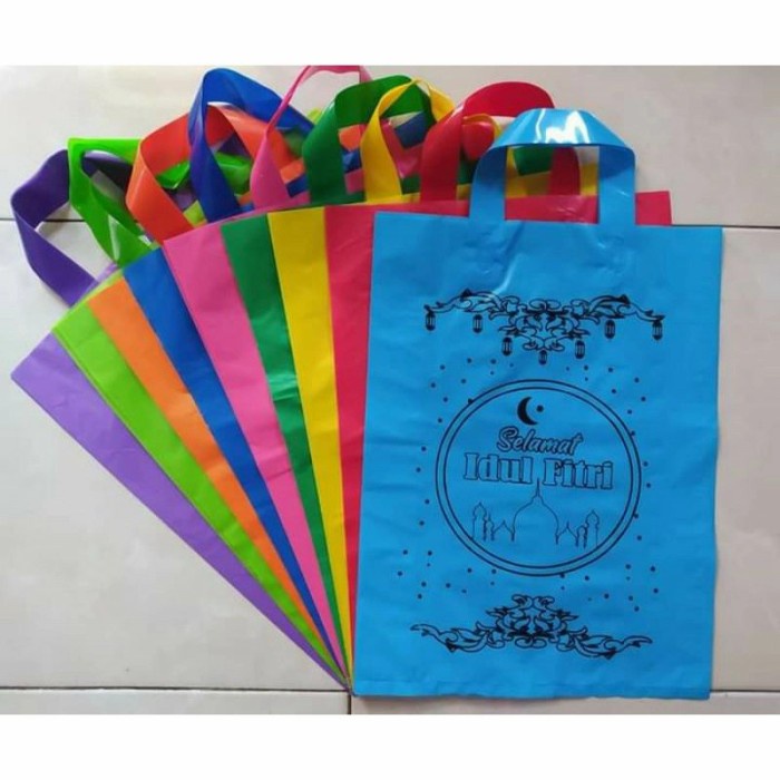 

Tas Hantaran Lebaran Idul Fitri Plastik 30X40 1 Pack (10Pcs) 023