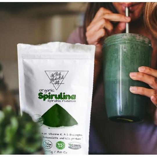 

PRODUK BUBUK SPIRULINA ORGANIK / ORGANIC SPIRULINA POWDER - 250 GRAMS