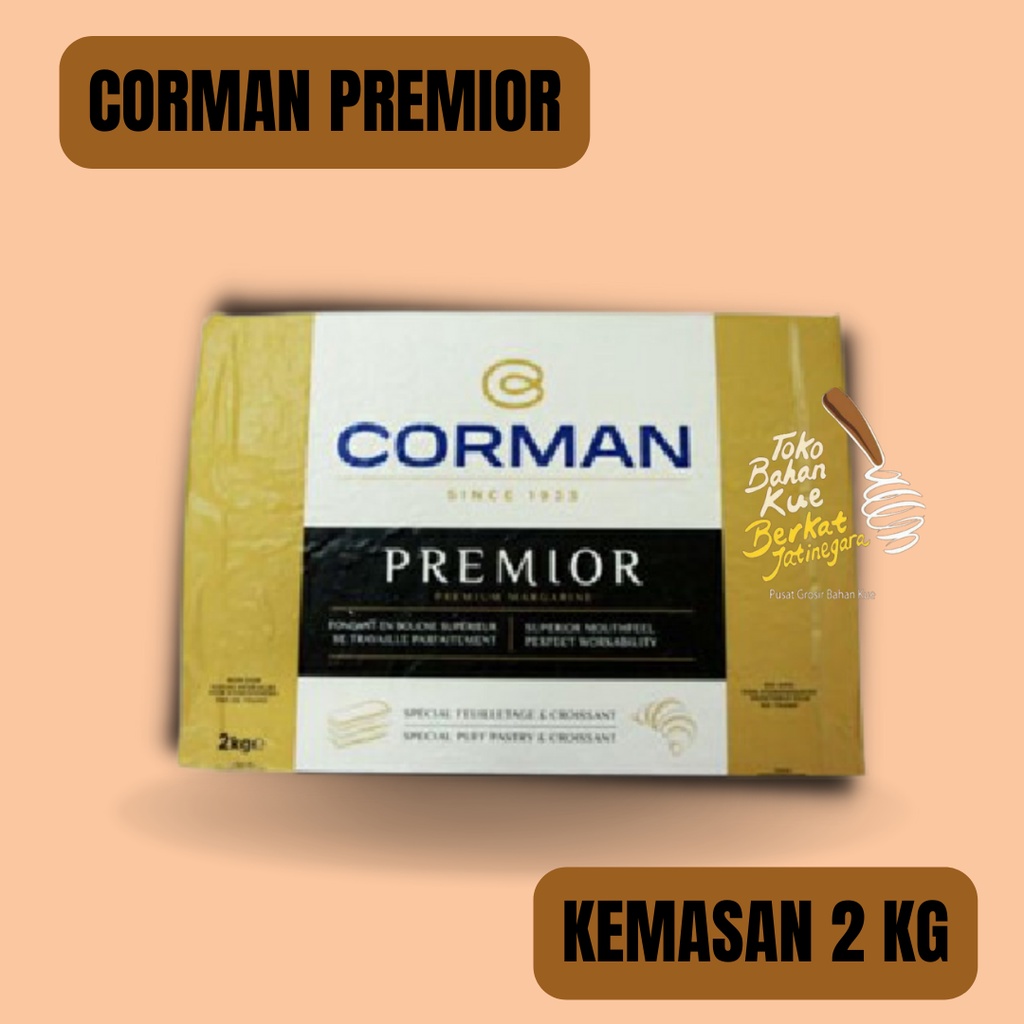 

CORMAN PREMIOR PREMIUM MARGARINE / CORMAN PREMIOR POTONGAN 500 GRAM