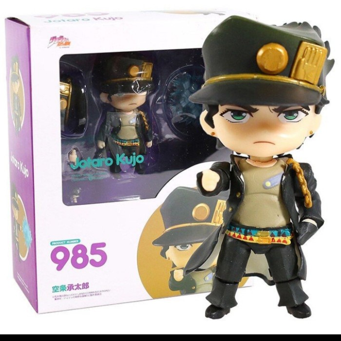 Terlaris Nendoroid 985 Nendo Jotaro Jojo Bizzare Adventure Kws Figure