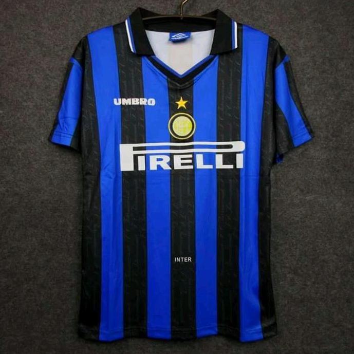 Jersey Inter Milan 1997 Full Priinting Kualitas Terbaik