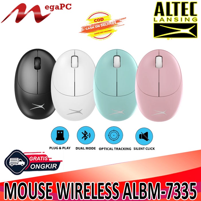 MOUSE WIRELESS ALTEC LANSING ALBM7335 INCLUDE BATTERY