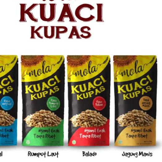 

☪ 8 pc Mola Kuaci Kupas Panggang / Biji Matahari / Sunflower Seed ➽