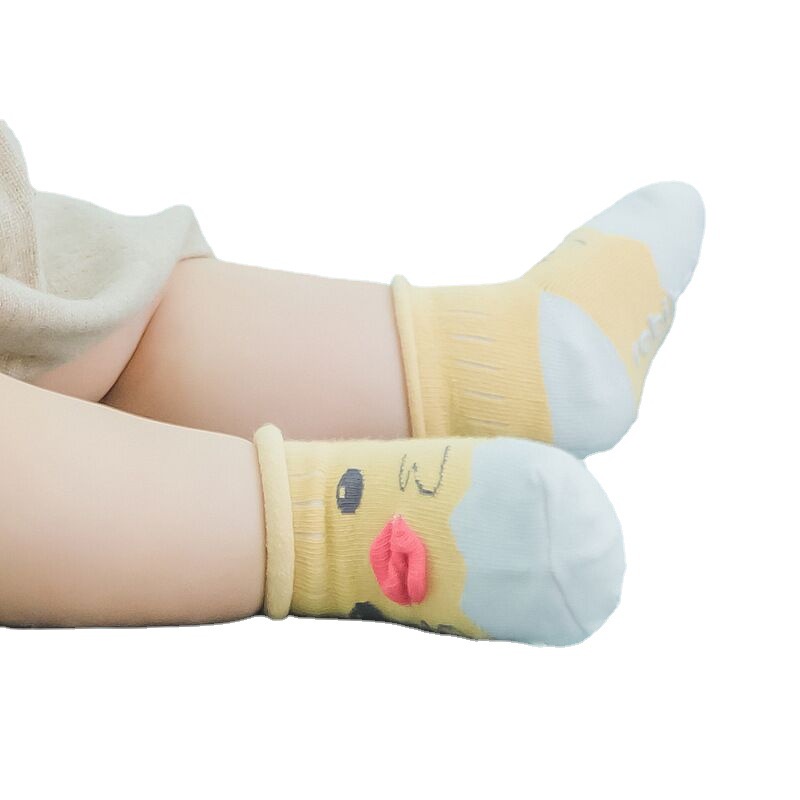 Kaos Kaki Bayi Newborn Model Boneka 3d Lucu Baby Socks Prewalker Anti Slip BB01