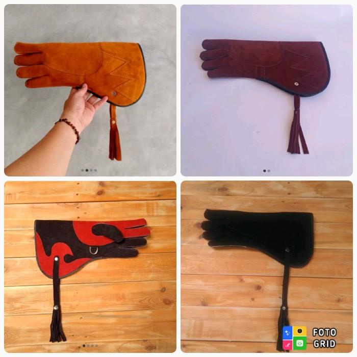 glove burung hantu elang kulit tebal