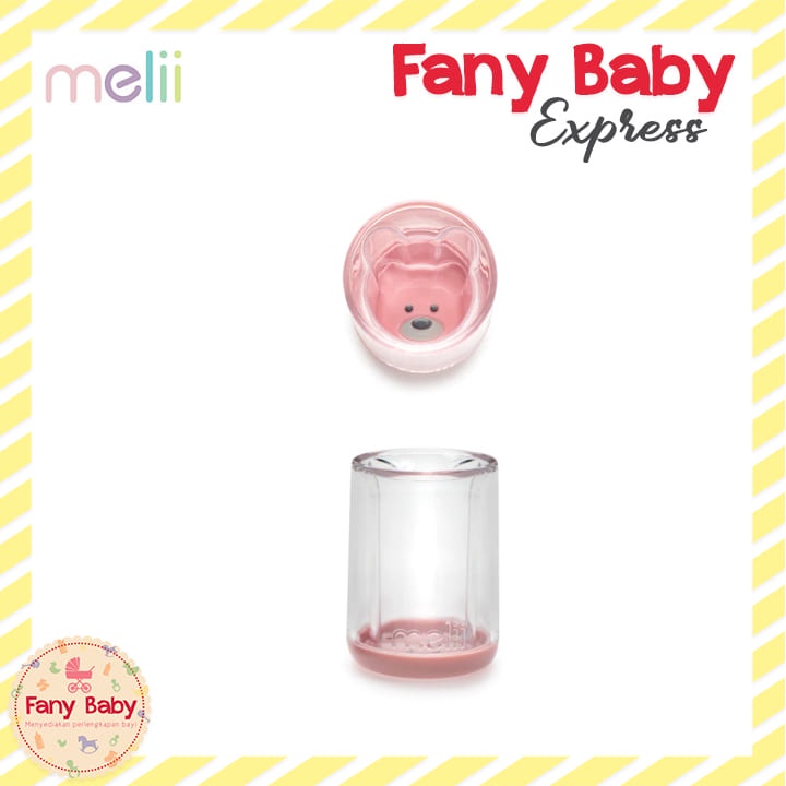 MELII BABY DOUBLE WALLED BEAR CUP 145ML