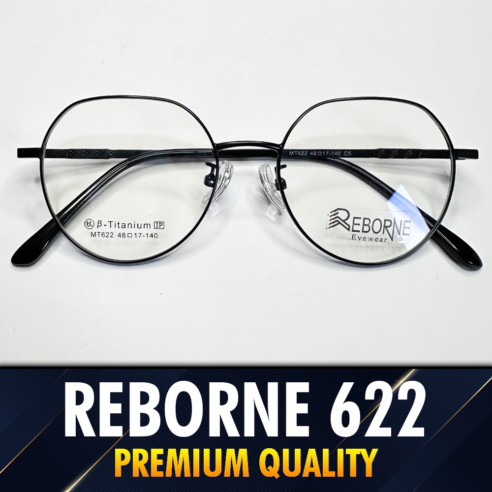 Kacamata REBORNE 622 original Premium Quality  Anti Radiasi UV Photocromic Blueray Bluecromic Korea Fashion