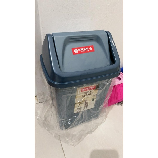 Tempat Sampah tong sampah Kotak Sampah Dustbin 5 Liter Lion Star C-5