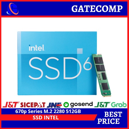 Intel SSD 670p Series M.2 2280 512GB PCIe NVMe 3.0 x4