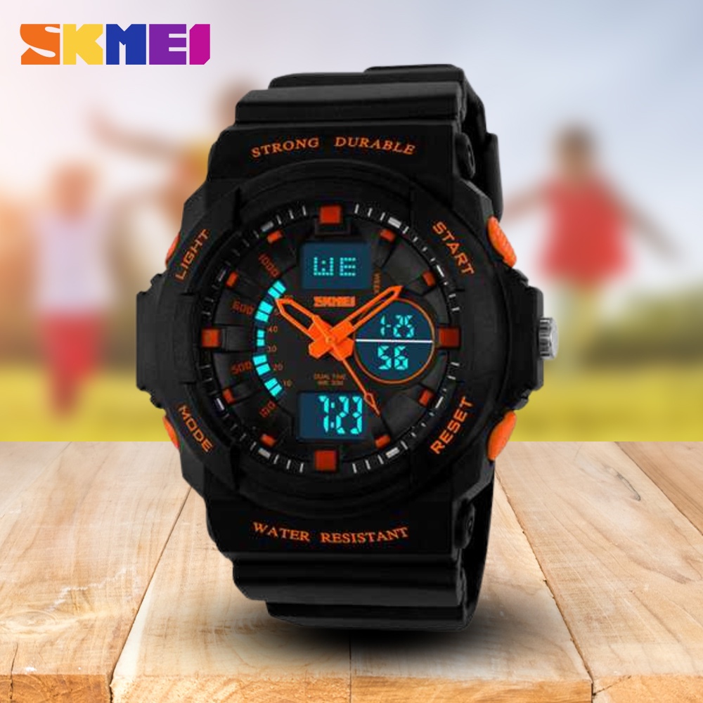 Jam Tangan Anak - AD1061 - EMWS7IOR Orange  SKMEI