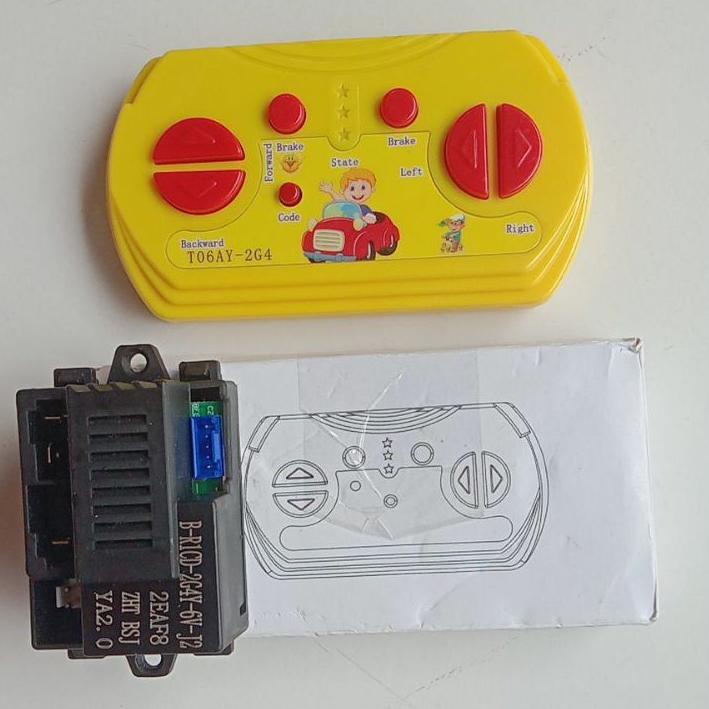 ➤ Remot mobilan Aki Receiver mobil anak PMB sparepart ✻