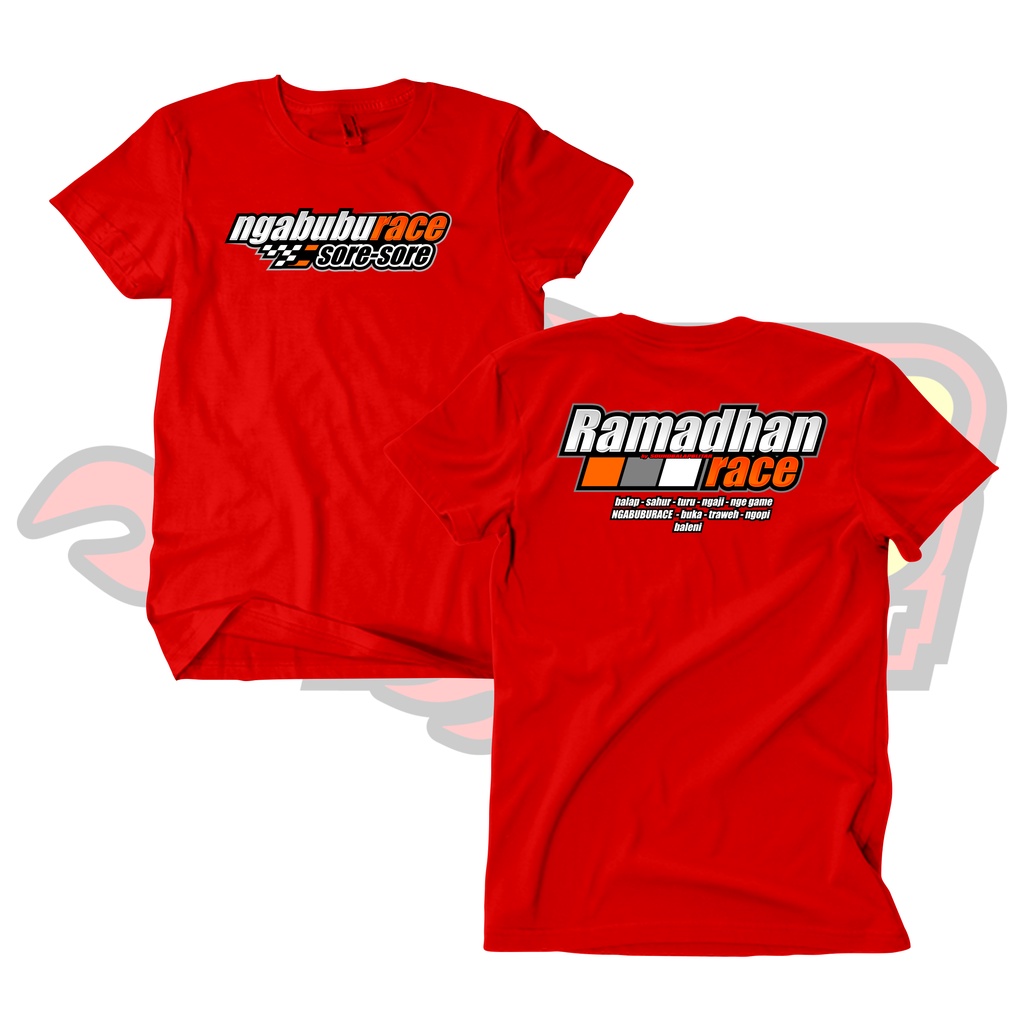 Baju Kaos Racing Ramadhan Balap Ngabuburace