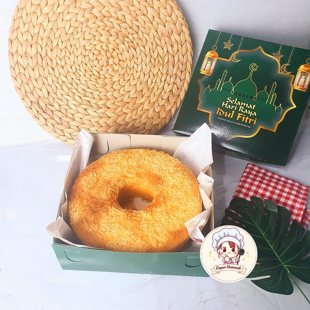

DM - Bolu Keju Panggang Premium / Bolu Idul Fitri / Bolu Panggang Lebaran / Chiffon Cheese Lembut Enak