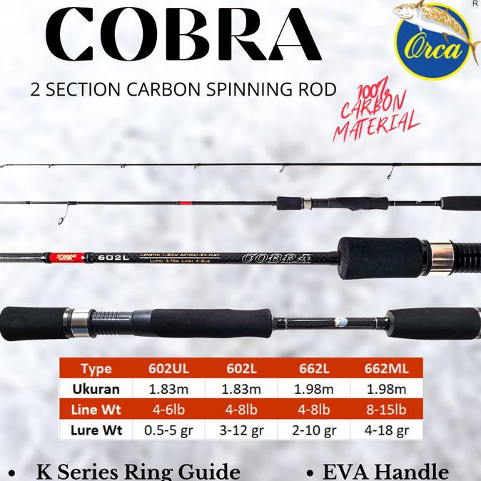 Joran Orca Cobra 662ML 8-15LB 198cm