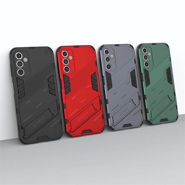 Case Samsung A14 A24 A34 A54 5G 4G Hybrid Kickstand Cyberpunk Series