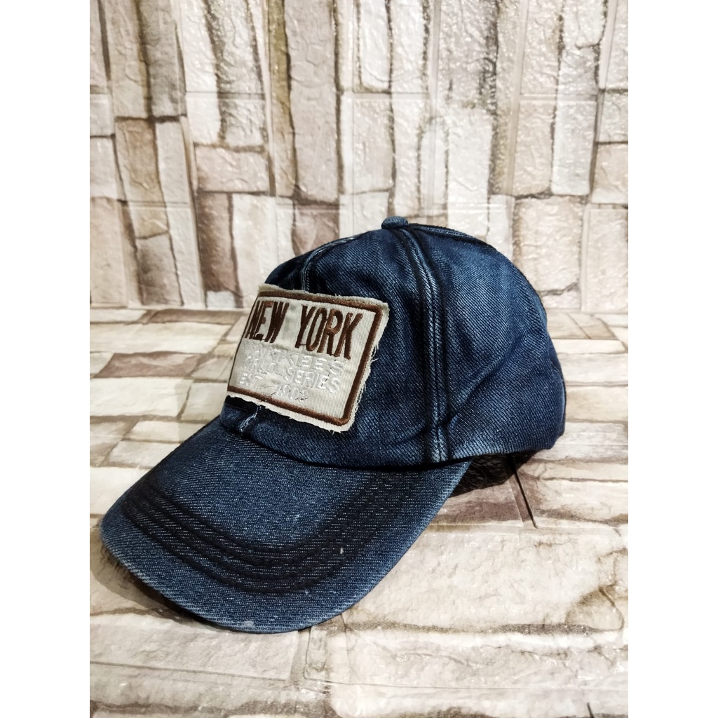 LAGI POPULER Topi Cap Baseball Original Import New York/ NY Yankees New Era Distro Unisex Pria Wanita Premium