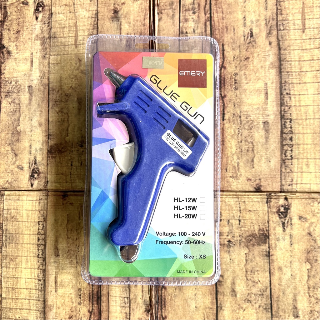 Alat Lem Tembak Glue Gun Emery 20 Watt + On Off - Hot Melt Glue Gun Emery tanpa On Off