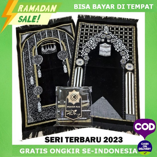 Sajadah Bludru Tebal Yakar Karpet Wangi Premium Original Turki Turkey Turkiye Sajadah Turki/Turkey H