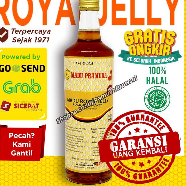 

✿ Royal Jelly Pramuka 650ml Alami ➵