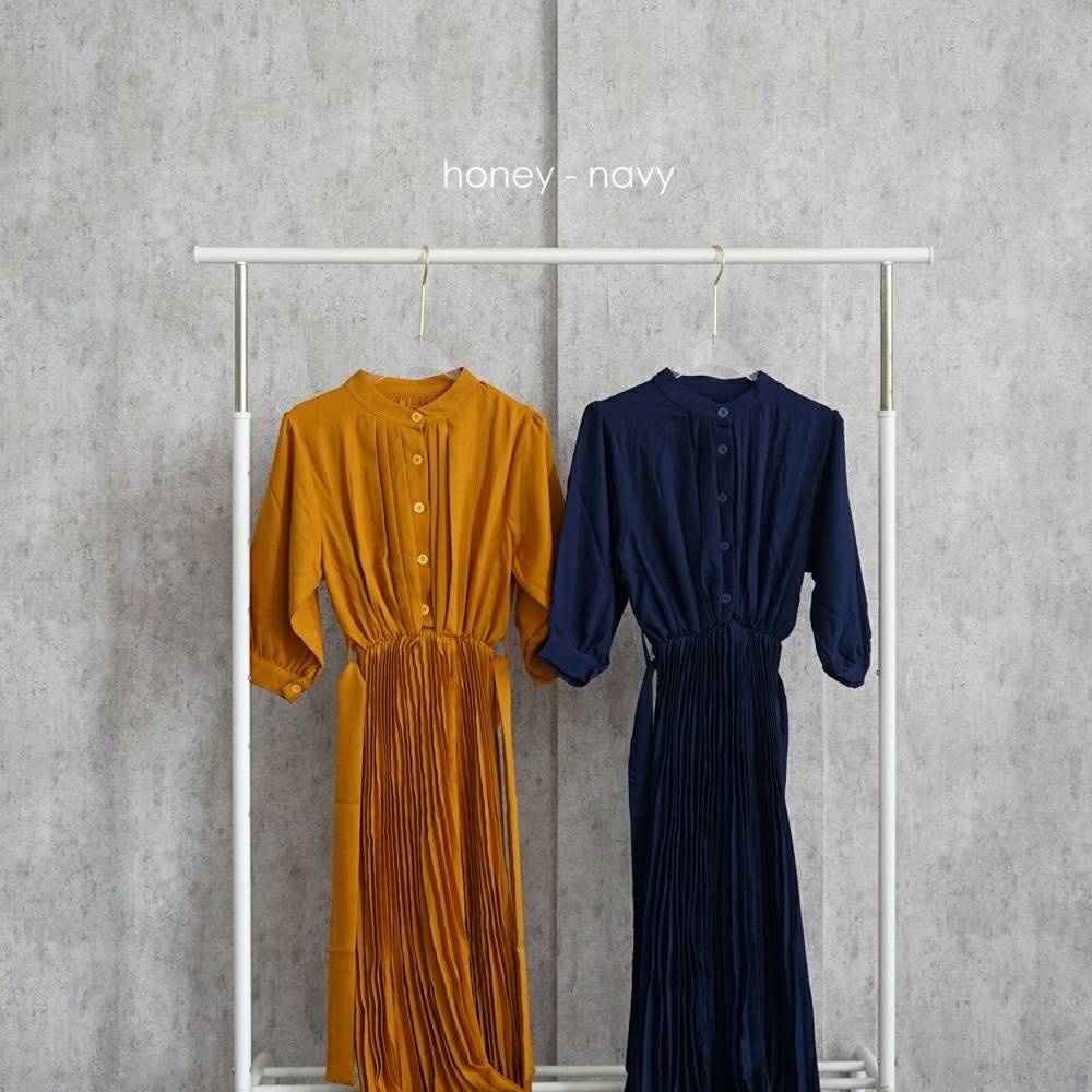 Gania Ribbon Dress LN