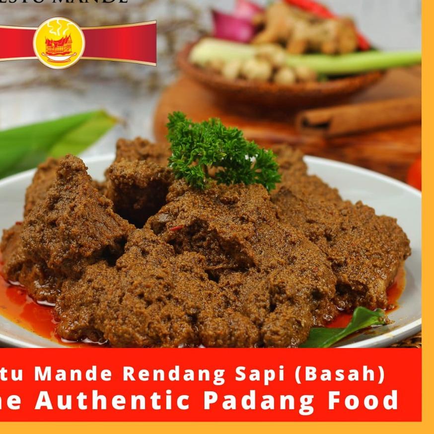 

➻ Restu Mande [Terbaru] Rendang Sapi (Basah) Pedas 300gr ♚