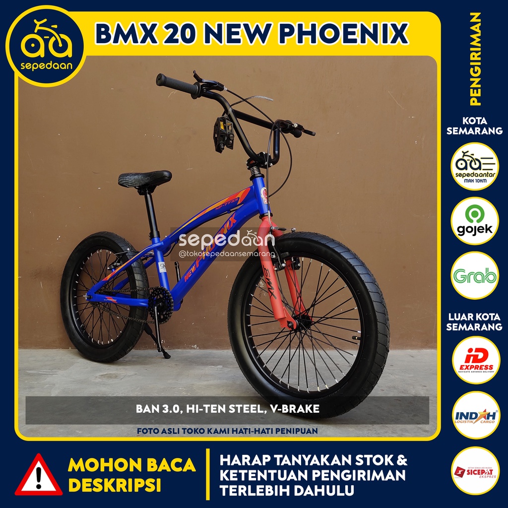 Sepeda Anak BMX 20" NEW PHOENIX - 3.0 2 (CARGO)