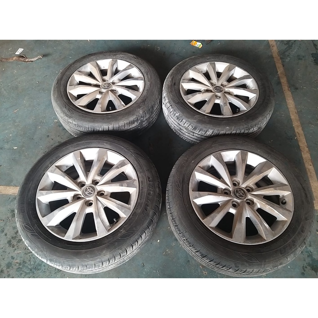 VELG MOBIL SECOND STANDAR INOVA ZENIX RING 17 PCD 5X114 + BAN 215 60 R17