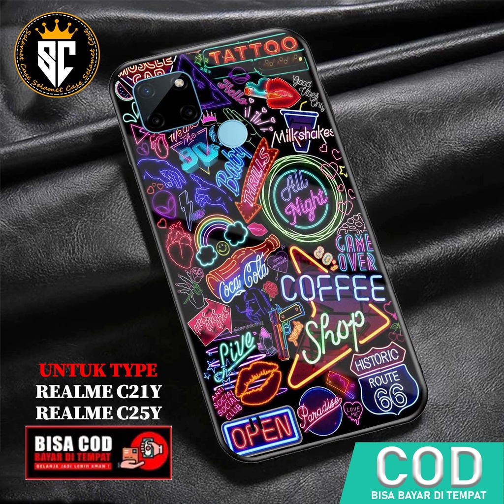 Case Realme C21Y C25Y Casing Realme C25Y C21Y Selamet Case [GFTY] Case Glossy Case Aesthetic Custom 