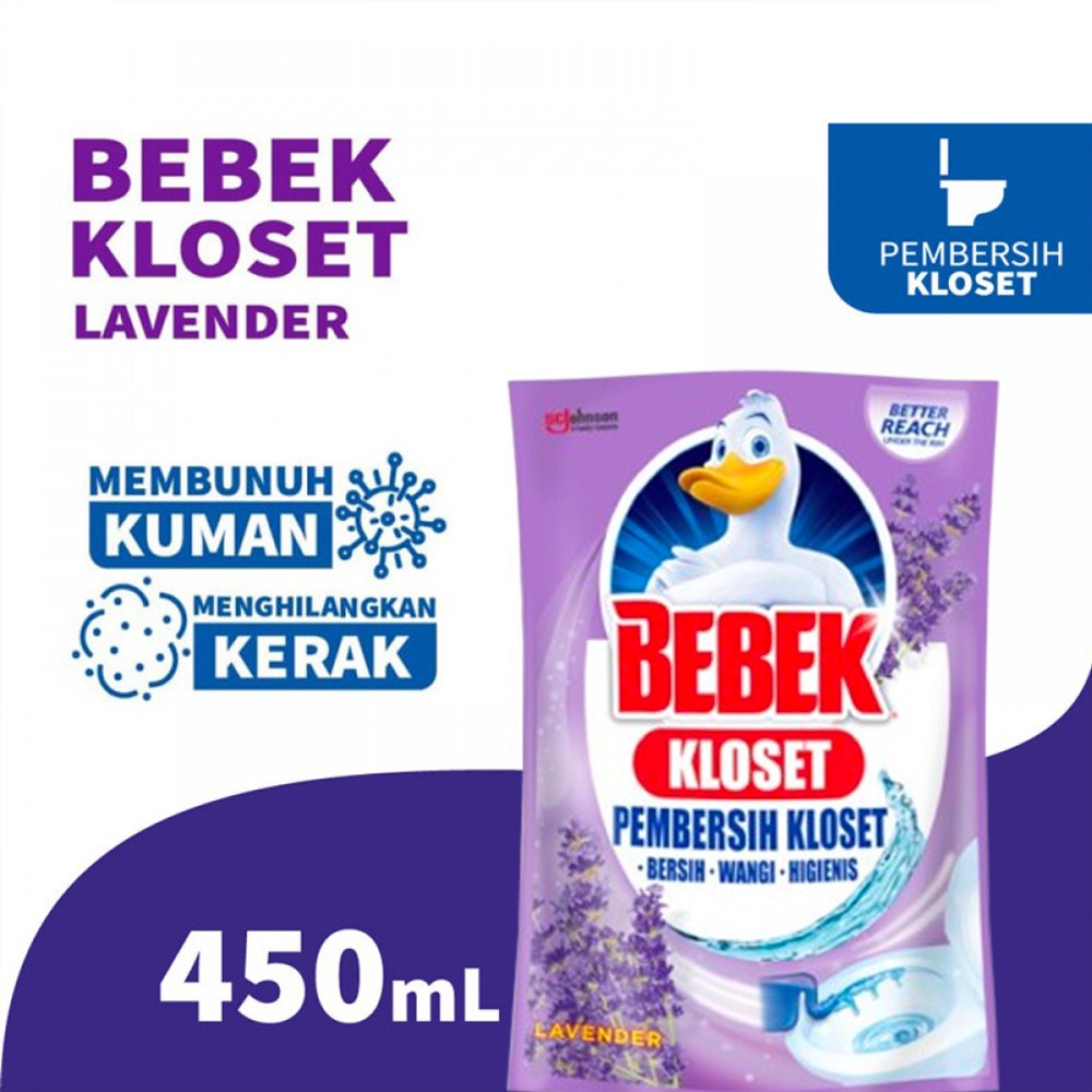 Bebek Kloset Pembersih Kloset Pouch Refill 450 ml