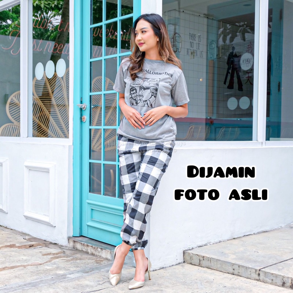 Ootd Wanita Set DIJAMIN FOTO ASLI Setelan Wanita Kekinian Stelan Wanita Kekinian Set Wanita Kekinian
