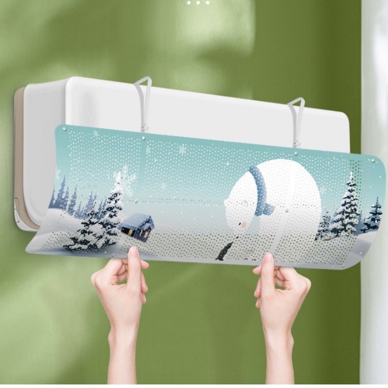 AC Reflector Penutup Penahan Angin AC