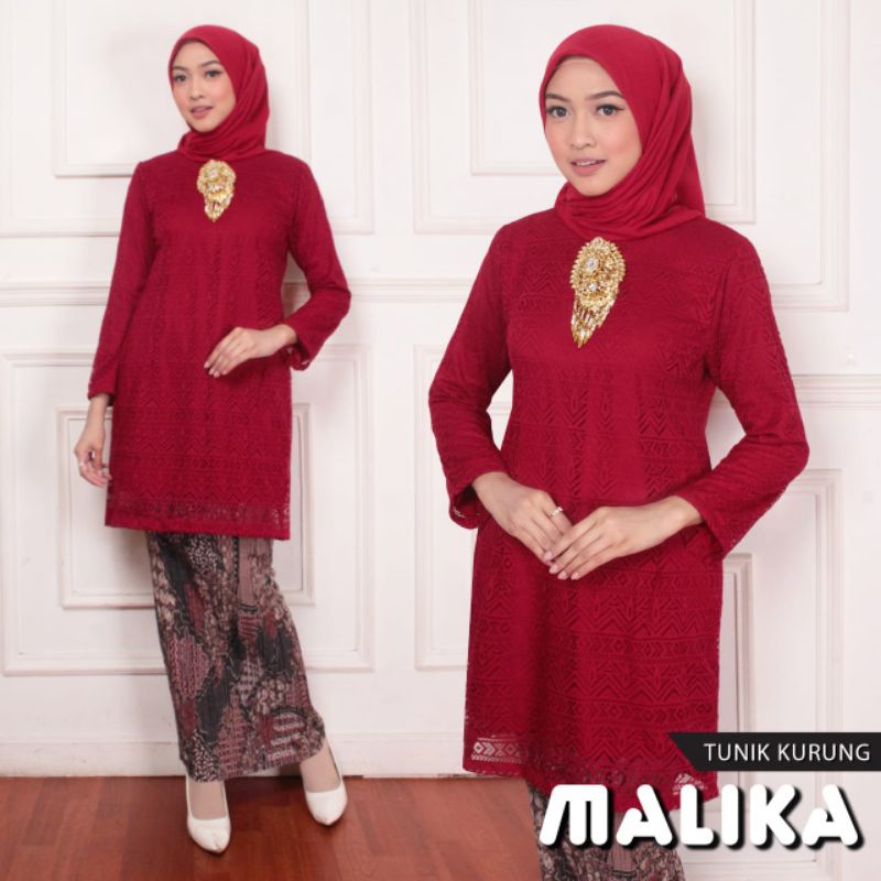 Set Baju Kurung Malika Original Butik