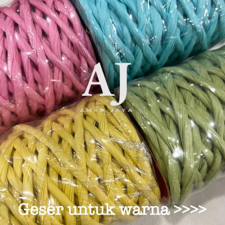 

Garansi Tidak Rusak Pita Tali Kertas Crepe / Paper Rope / Paper Ribbon (MINIMAL ORDER 5 ROLL)