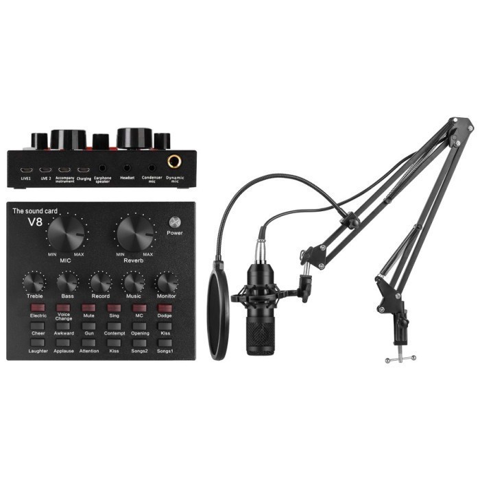 Ventuz Studio Pro with Mixer Soundcard Fullset Microphone Condenser