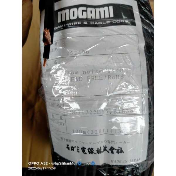 kabel mogami 2524