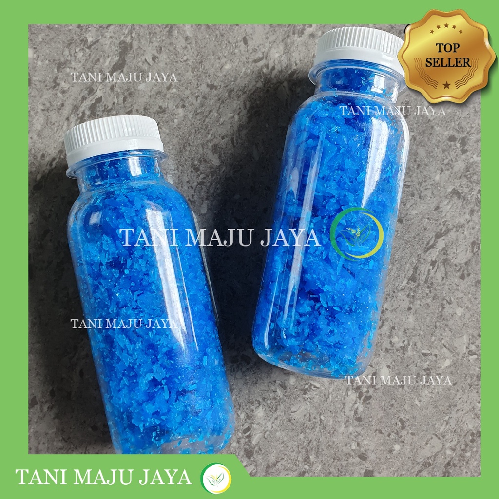 Pupuk Terusi Copper Sulphate CuSO4 24% 100 gram Prusi Trusi Perusi Kolam